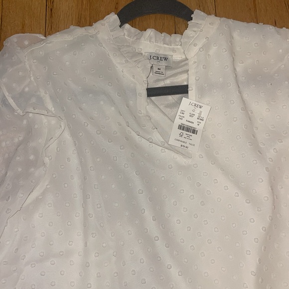 NWT j crew white shirt - Picture 3 of 3